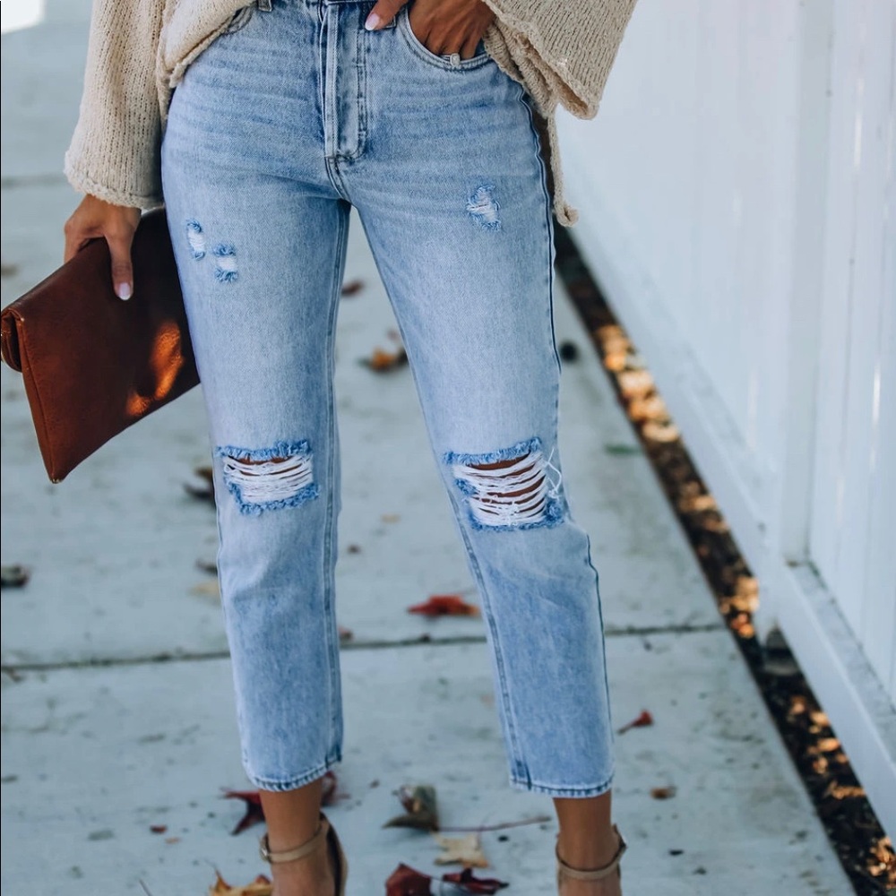 High Waisted Jeans